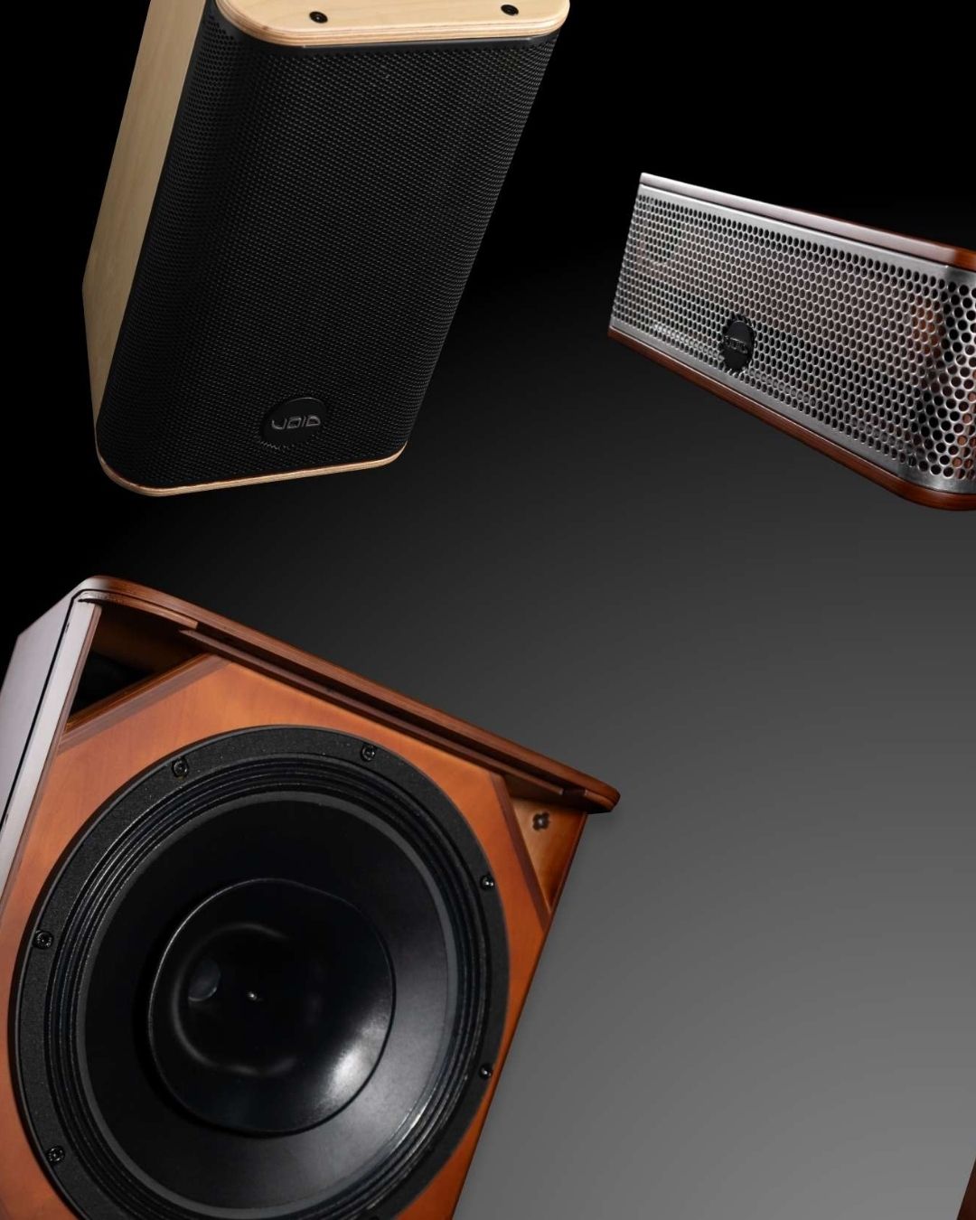 Void Natural Wood - Where Sound Meets Design