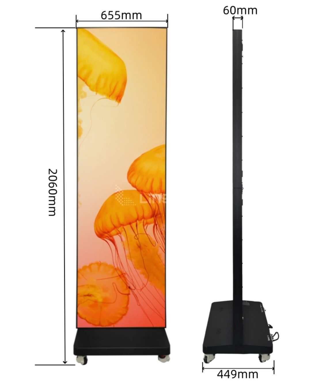 LC60CF - Flexible Next-Gen LED Poster Display