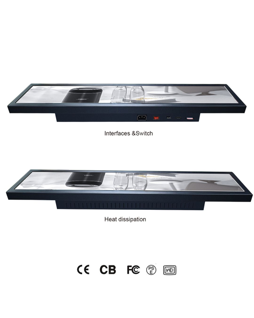 SS100 – A Display Built for Spaces Standard Screens Can't Reach
