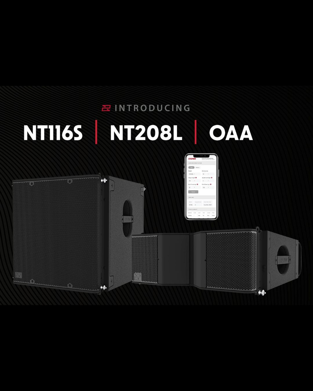 EAW NT116S – Compact Size, Powerful Low End